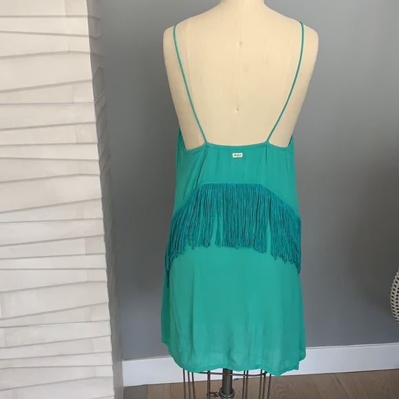 RVCA teal mini dress - Picture 5 of 5